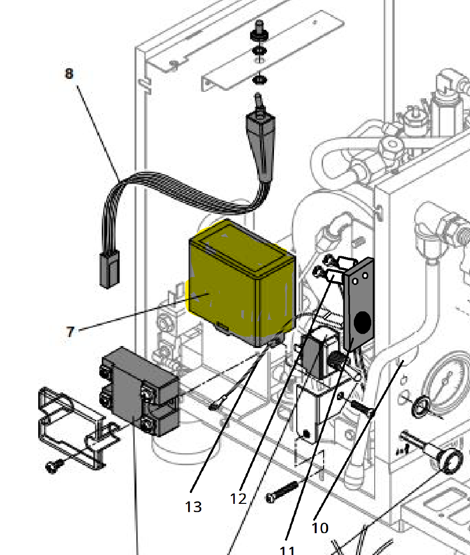 Control Board 115v (Appartamento - old version)