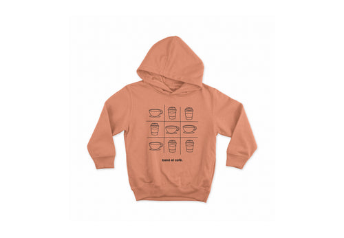 Crop Hoodie "Ganó el Café"