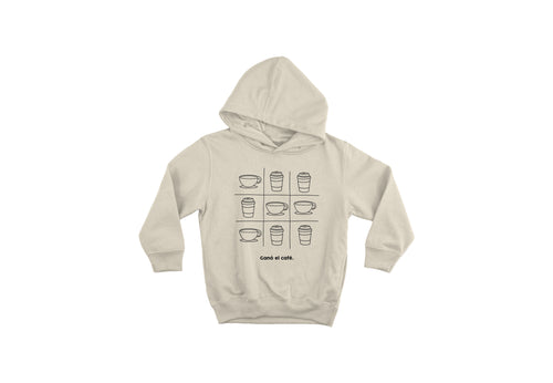 Crop Hoodie "Ganó el Café"