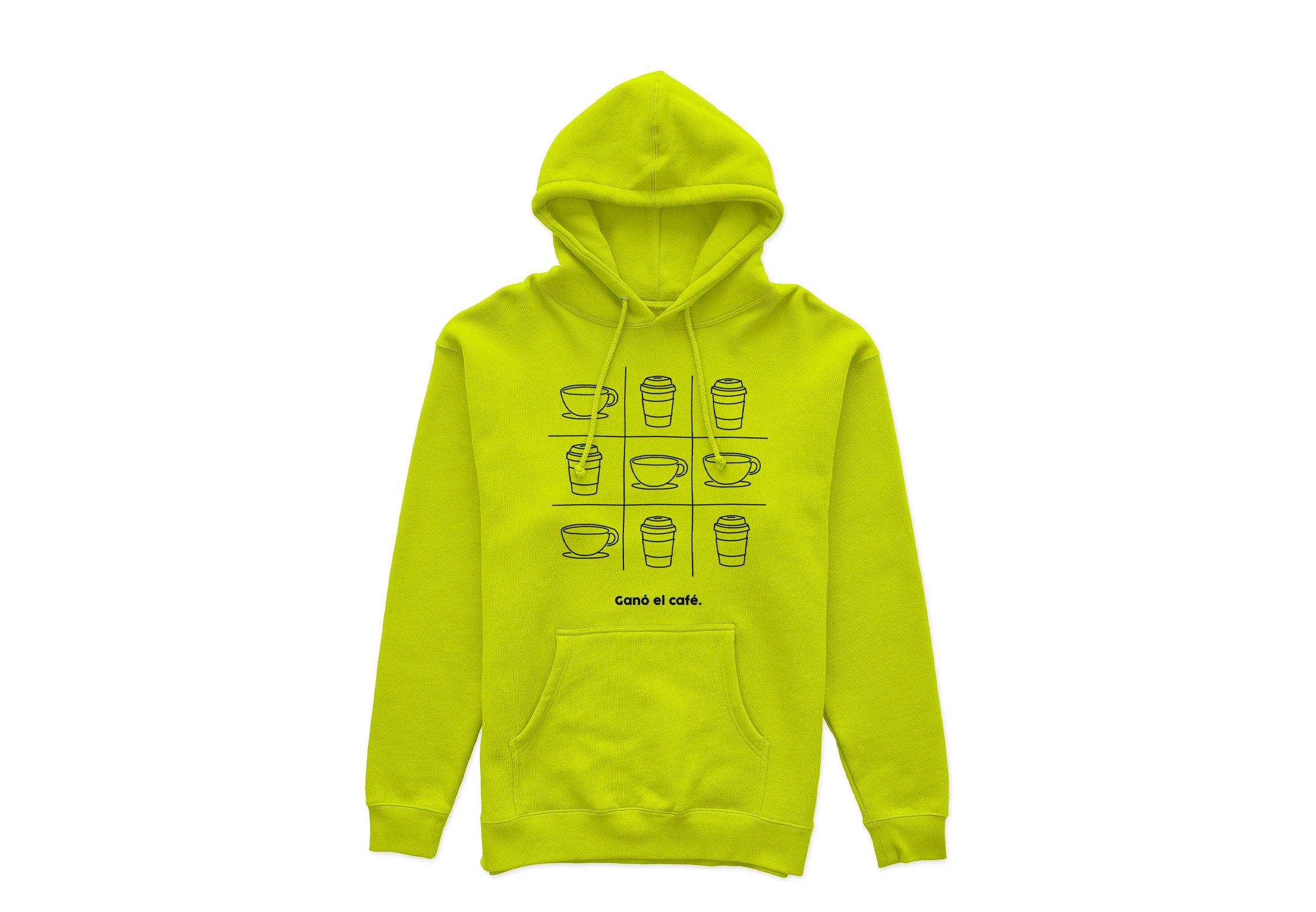 Regular Hoodie "Ganó el Café"