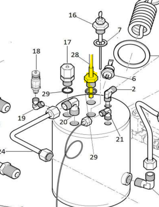 NTC Service boiler probe (R58)