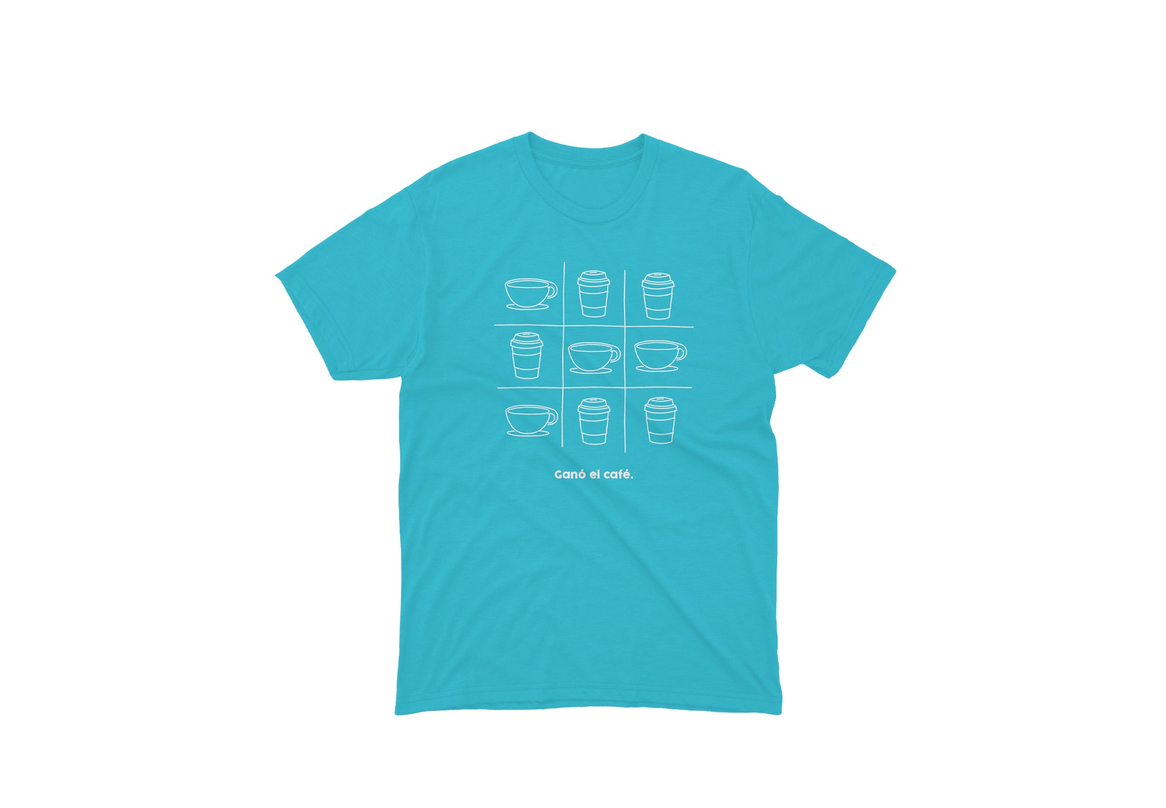 T-Shirt "Ganó el café"